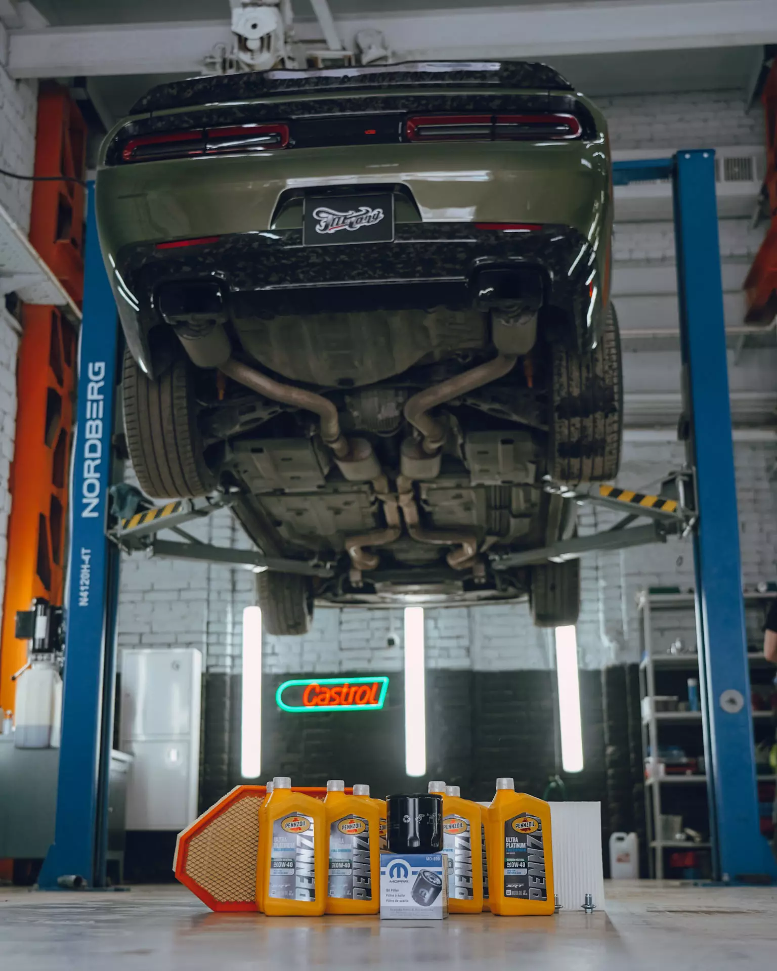 Dodge Challenger. Техническое обслуживание